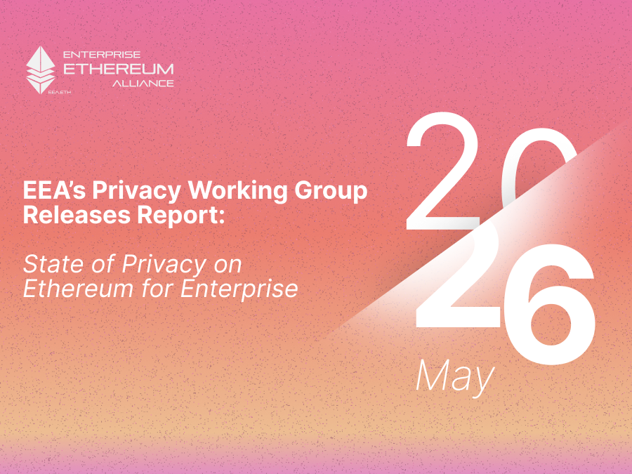 Enterprise Ethereum Finally Has a Privacy Playbook